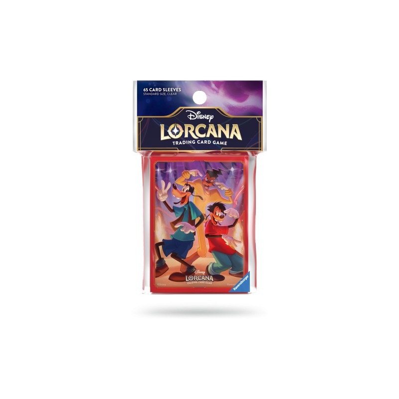 Ravensburger Lorcana - 65 Sleeves Bustine Protettive A Goof Troop Ravensburger Lorcana - 65 Sleeves Bustine Protettive A Goof Troop